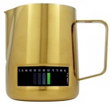 Rhino Latte Pro Milk Jug - Gold - 16oz/480ml