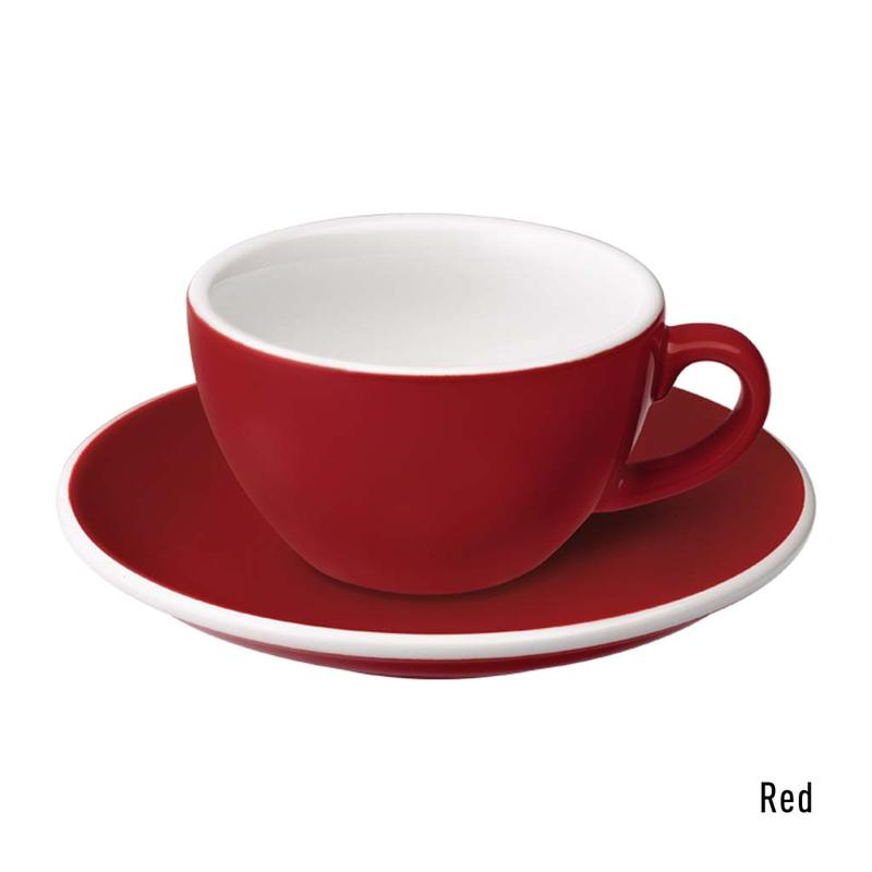 150ml Flat White Cup (Red)