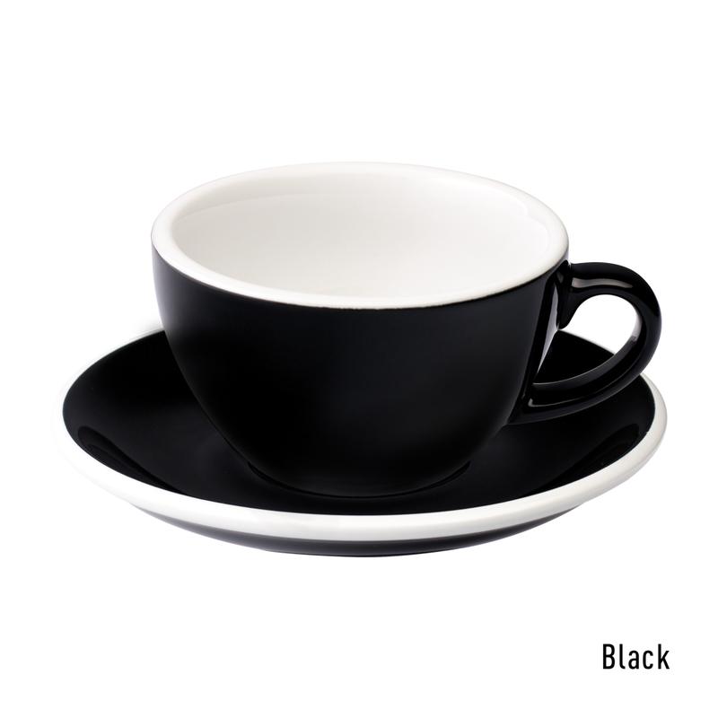 150ml Flat White Cup (Black)