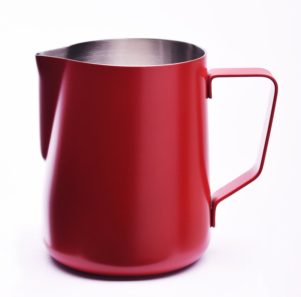 Joe Frex Steaming &amp; Frothing Milk Pitcher Stainless Red	590ML
