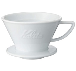 [SX01324] Kalita Wave Dripper White Ceramic 185