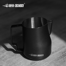 [SX01674] MHW Turbo Milk Pitcher Matt Black 450ml	P6005MB