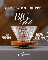 [SX02986] Olive Wood Dripper Offer