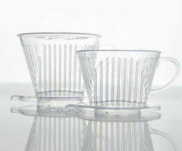 [F19] JDMON V Bottom Plastic Clear Dripper 01