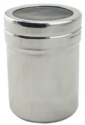 [SX00276] Rhino® Cocoa Shaker - Stainless Steel - Fine