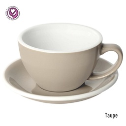 [C088-64BTP	Egg] 300ml Café Latte Cup (Taupe)