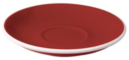 [C088-46BRE	Egg] 11.5cm Espresso Saucer (Red)