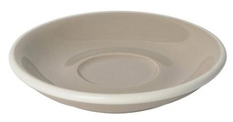 [C088-85BTP	Egg] 11.5cm Espresso Saucer (Taupe)