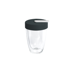 [C111-21A] Nomad	250ml Double Walled Glass Mug (Clear)