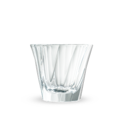 [G093-20B] Urban Glass	120ml Twisted Cortado Glass (Clear)