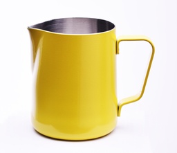 [SX00633] Joe Frex Steaming &amp; Frothing Milk Pitcher Stainless Yellow	350ML